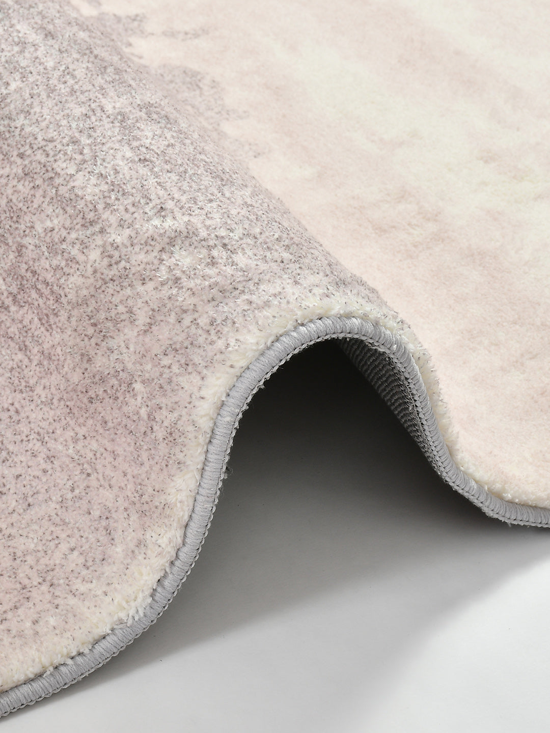 URBAN DREAM FASHION ABSTRACT DISTRESS TUFT BROWN AND GREY CARPET