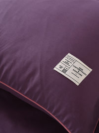 URBAN DREAM FASHION SOLID PURPLE BEDSHEET SET