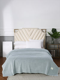 URBAN DREAM FASHION WAFFLE SOLID GREY BLANKET