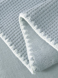 URBAN DREAM FASHION WAFFLE SOLID GREY BLANKET
